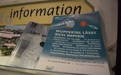 Informationsmaterial "Wuppertal lässt sich impfen"