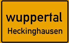 Das Ortseingangsschild "Heckinghausen"
