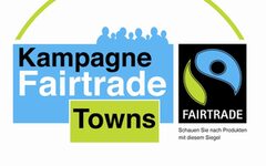 Das Logo Fairtrade Town