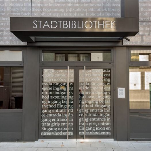 Fassade der Stadt Bibliothek