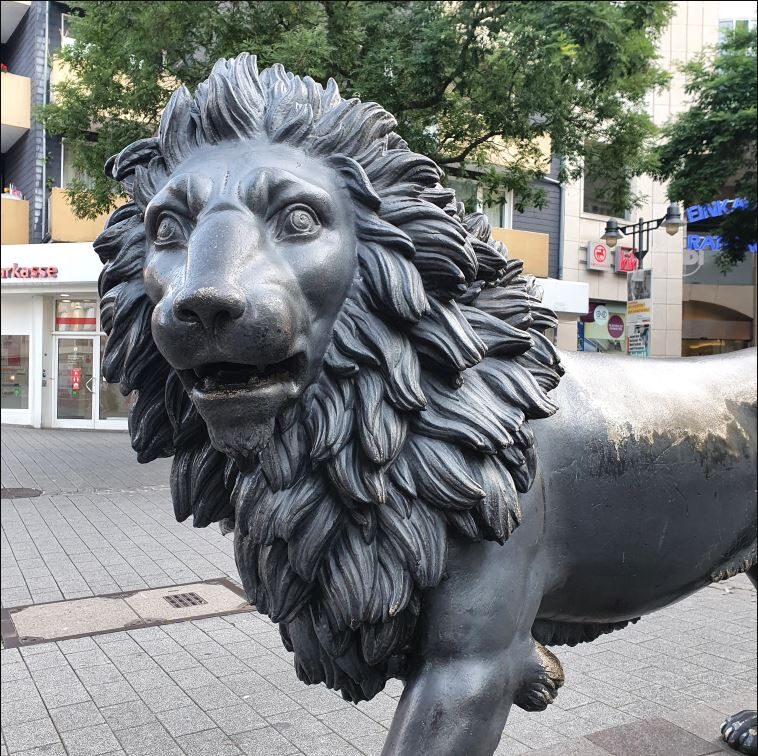 Statue Bergischer Löwe