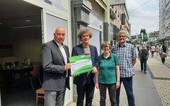 Arno Minas, Paul-Gerhard Sinn, Antje Gensichen und Hans-Rudolf Zwygart