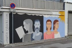 Street Art am Schöneberger Ufer