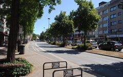 Die B 7 in Oberbarmen wird Festmeile