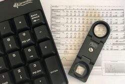 Tastatur, Bilanz und Lupe