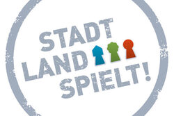 Logo Stadt Land Spielt