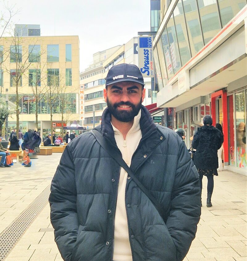 Foto von neuem Streetworker Hussein Shahin