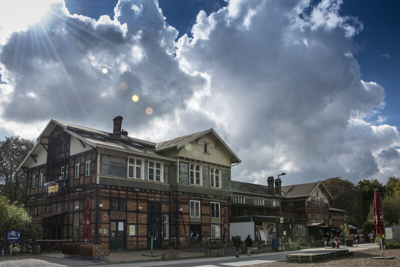 Der Mirker Bahnhof an der Nordbahntrasse