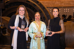 Die Gewinnerinnen (von links): Diana Lantzen, Hayat Chaoui, Dr. med. Estefania Lang