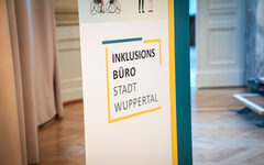 Aufsteller Inklusionsbüro Stadt Wuppertal