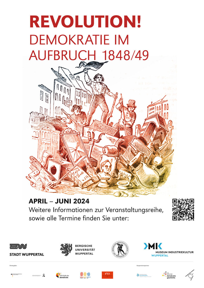 Plakat der Veranstaltungsreihe Revolution