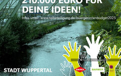 Das Plakat zum Bürgerbudget 2025