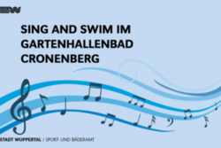 Grafik Sing and swim Gartenhallenbad Cronenberg