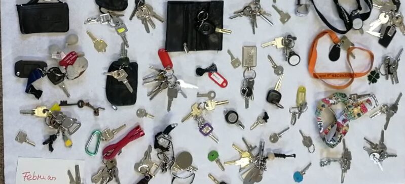 Schlüssel-Sammlung des Funbüros