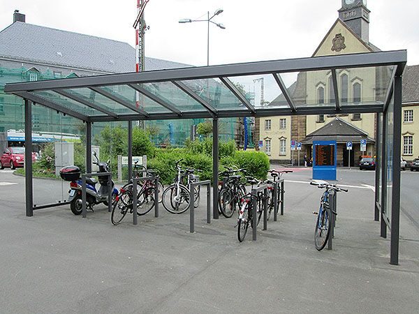 Bike + Ride überdacht am Bahnhof Vohwinkel
