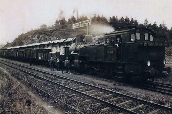 Bild Güterzug am Güterbahnhof Cronenberg