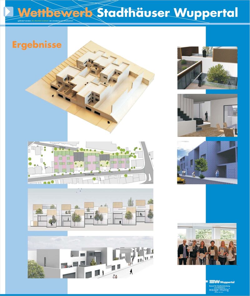 Architekturwettbewerb "Städthäuser Wuppertal"